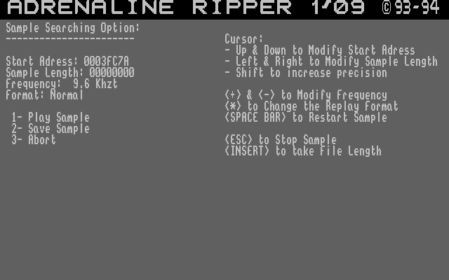 Adrenaline Ripper atari screenshot